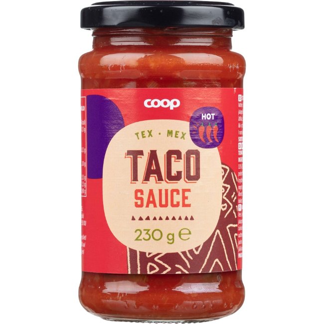 Острый соус тако с халапеньоTex Mex Coop 230 гр
