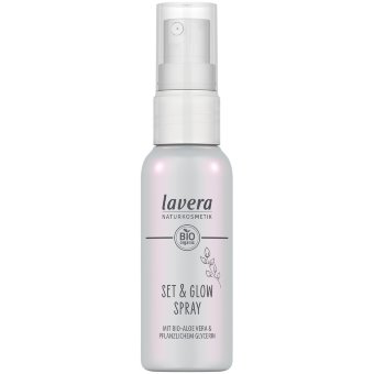 Спрей для фиксации макияжа lavera Set & Glow 50 мл Спрей для фиксации макияжа lavera Set & Glow 50 мл