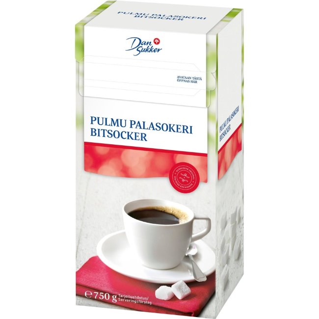 Сахар кусковой Dansukker Pulmu 750 гр