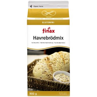 Овсяная смесь для выпечки хлеба Finax (без глютена) 900 гр