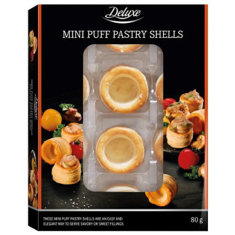 Мини-пирог из слоеного теста Deluxe 80 гр Мини-пирог из слоеного теста Deluxe 80 гр