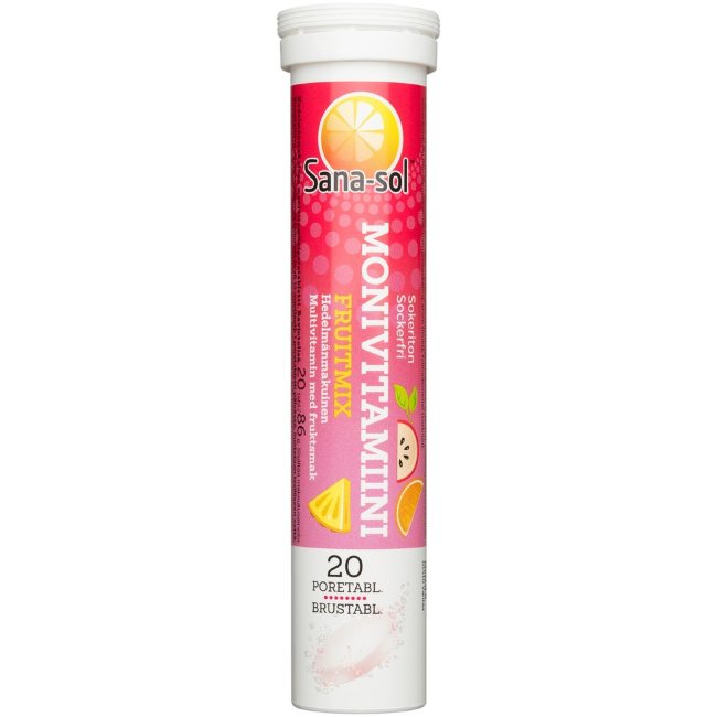 Витамины Sana-sol Multivitamin (фруктовый микс) 20 шт