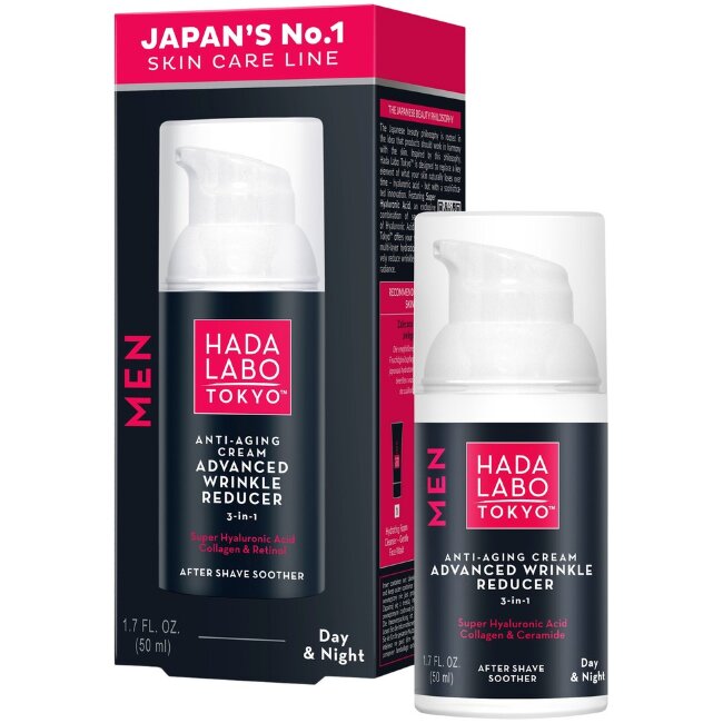 Антивозрастной крем для лица HADA LABO TOKYO MEN 50 мл Антивозрастной крем для лица HADA LABO TOKYO MEN 50 мл