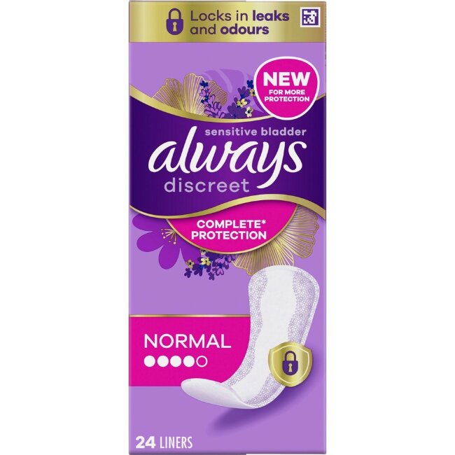 Прокладки для уринарной инконтиненции Always Discreet Normal 24 шт