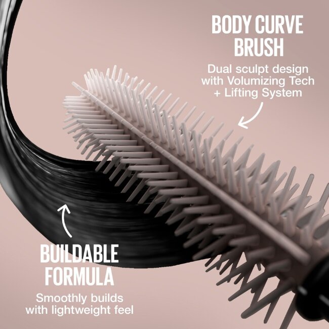 Тушь для ресниц Maybelline New York Lash Sensational Body Очень черная 9,7 мл