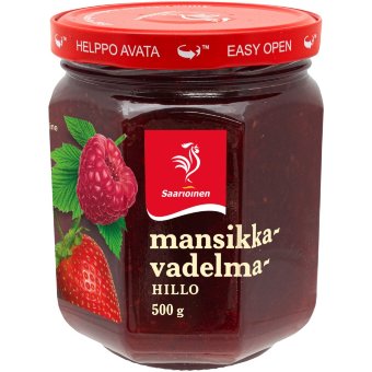 Варенье клубнично-малиновое Saarioinen 500 гр Варенье клубнично-малиновое Saarioinen 500 гр