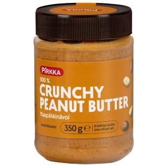 Арахисовая паста хрустящая Pirkka 350 гр Арахисовая паста хрустящая Pirkka 350 гр