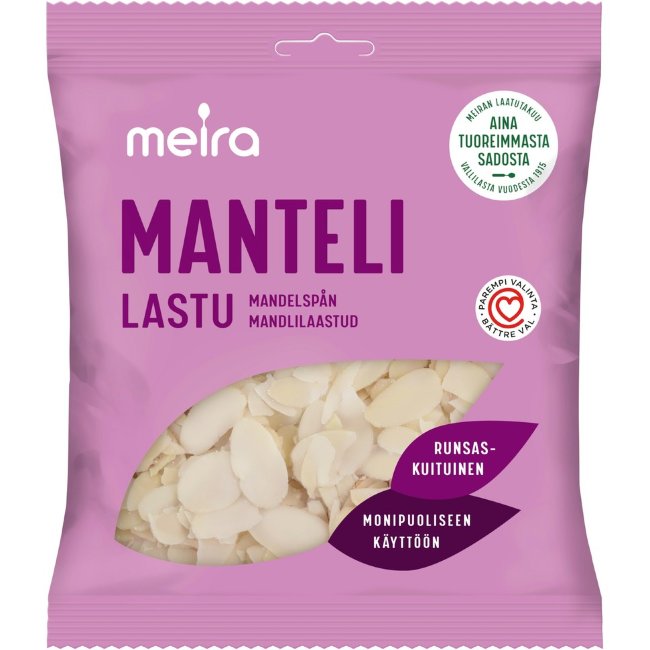 Ломтики миндаля для выпечки Meira 140 гр