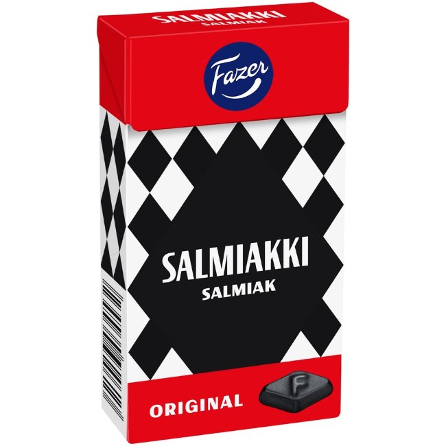 Пастилки Salmiakki Fazer 40 гр