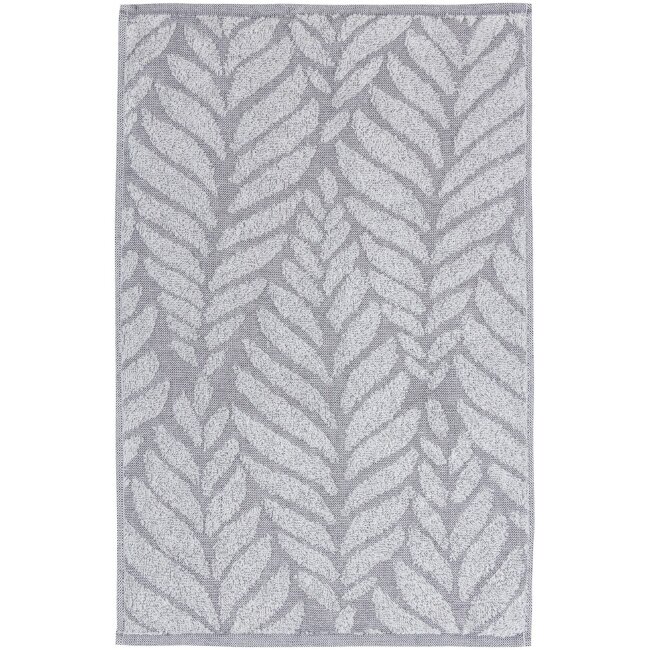 Ручное полотенце House Leaf 30x50 см, серое