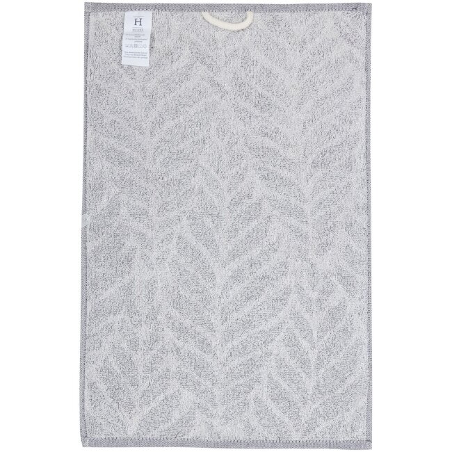 Ручное полотенце House Leaf 30x50 см, серое