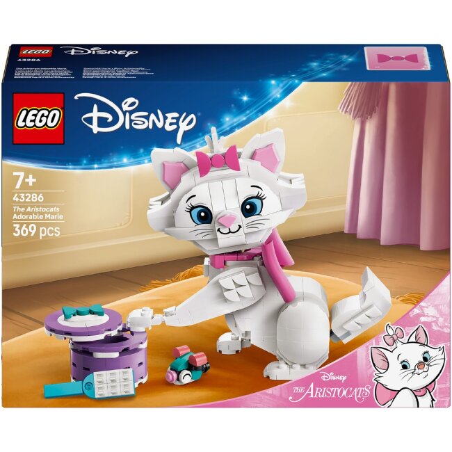 Набор для сборки LEGO® Disney Classic 43286 Aristokatit: очаровательная Мари