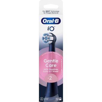 Сменные насадки Oral-B iO Gentle Care Black 2 шт Сменные насадки Oral-B iO Gentle Care Black 2 шт